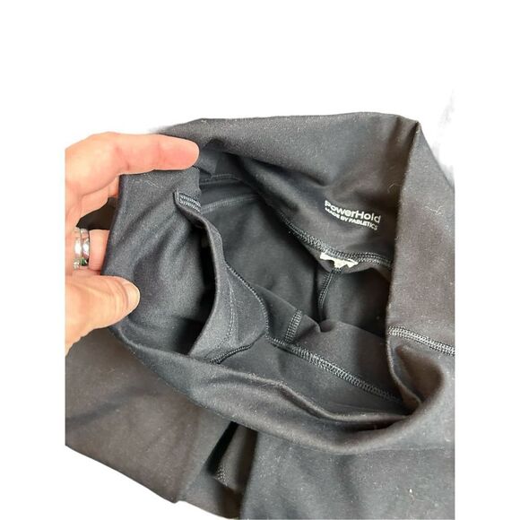 Fabletics Power hold mid rise define womens black size s/m cropped 25” inseam - Picture 7 of 11
